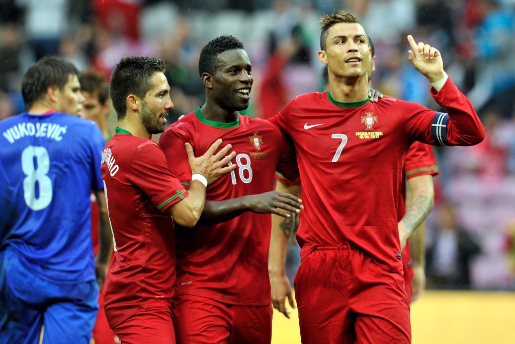 Above: Could Cristiano Ronaldo become the European Championships' all-time leading goalscorer?