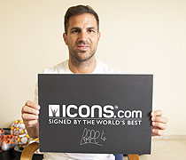 Cesc Fabregas Signed Memorabilia