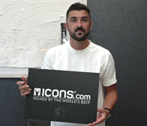 David Villa Signed Memorabilia