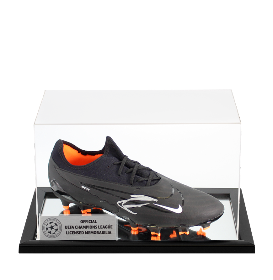 Zlatan Ibrahimovic Signed Black Nike Phantom GX Pro FG Boot