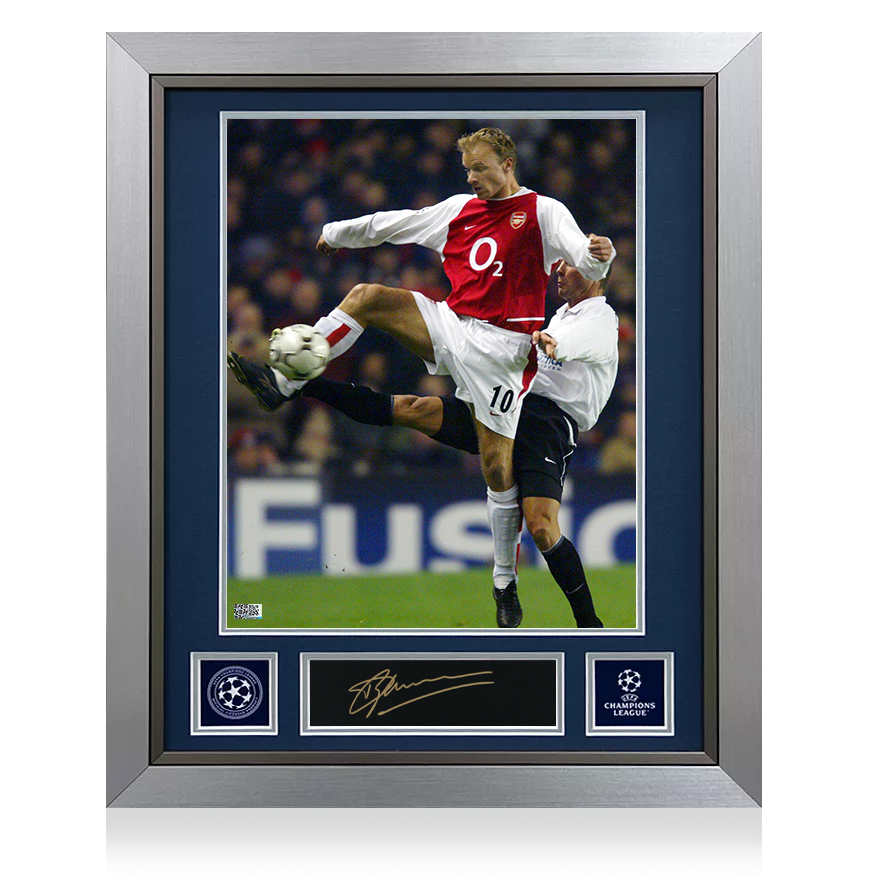 Clarence Seedorf Official UEFA Champions League Signed