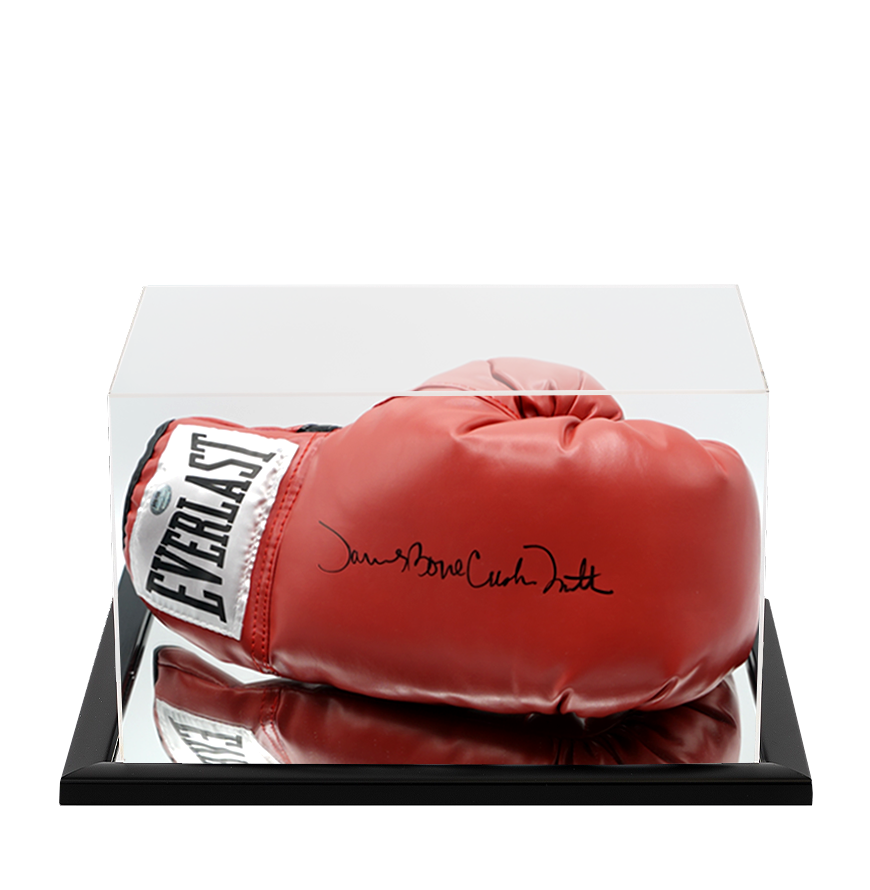 Manny Pacquiao Signed Red and Black Team Pacquiao Boxing Glove