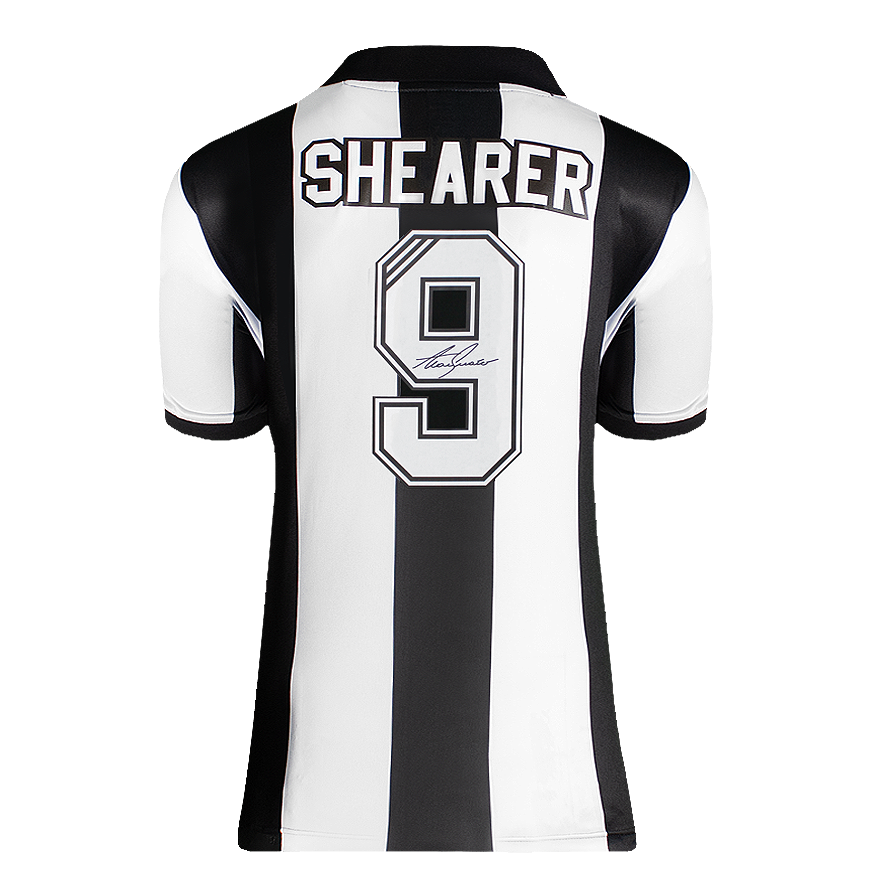 Newcastle United SHEARER 9番シャツ 9 SHEARER NEWCASTLE UNITED FC 1995-97 HOME SHIRT ADIDAS