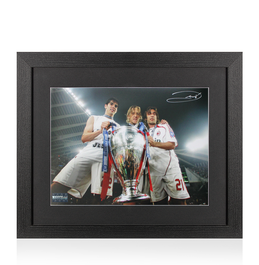 Andrea Pirlo 直筆サイン入り写真パネルBBM刻印　14/30 Andrea Pirlo 直筆サイン入り写真パネルBBM刻印 14/30 Andrea