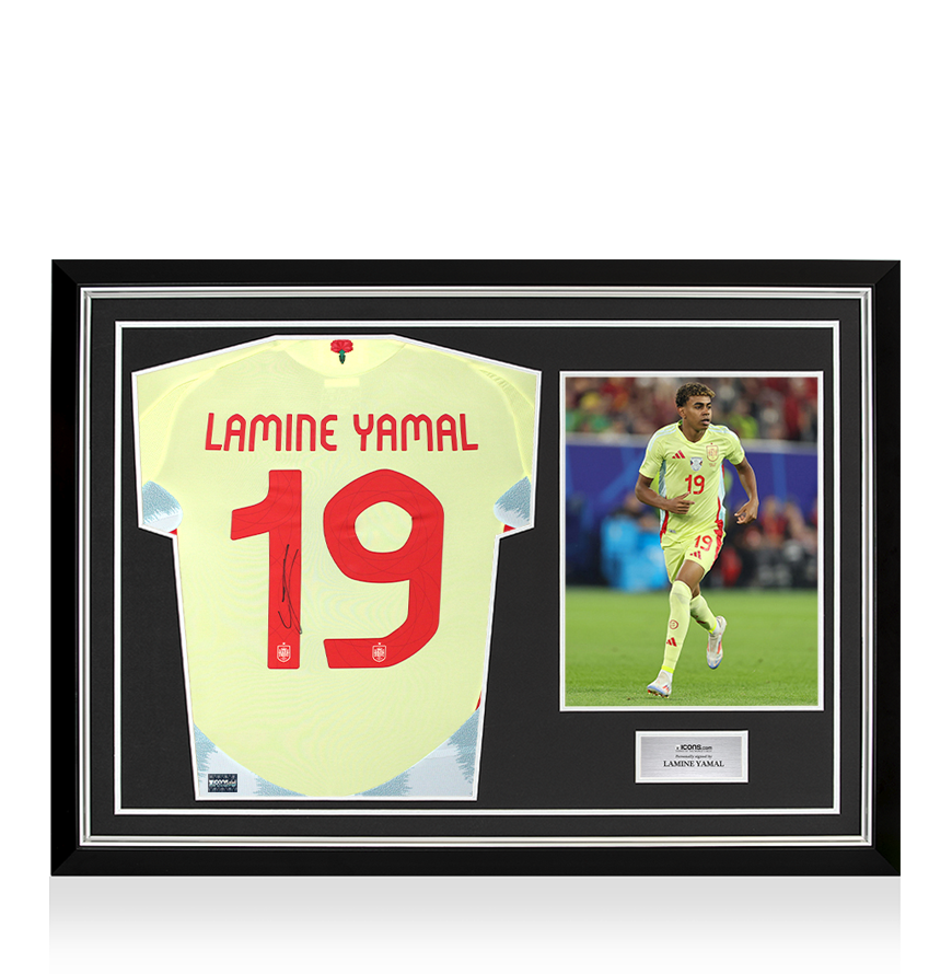 Lamine Yamal Signed Memorabilia & Autograph | Icons.com