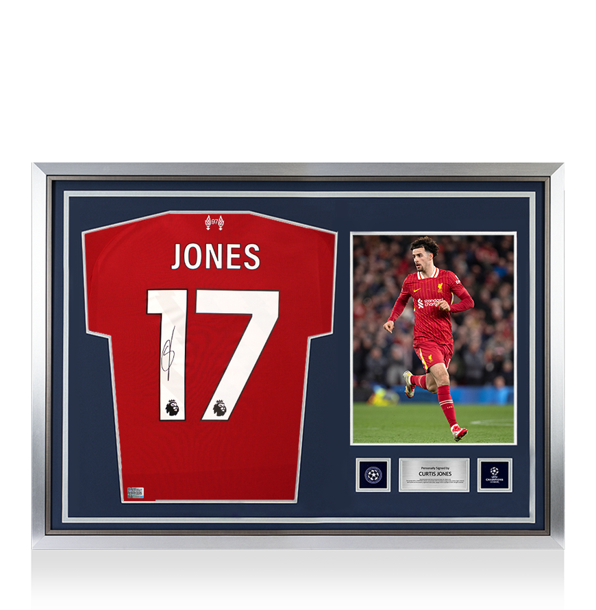 Jurgen Klopp Back Signed Liverpool 2025-26 Home Shirt In