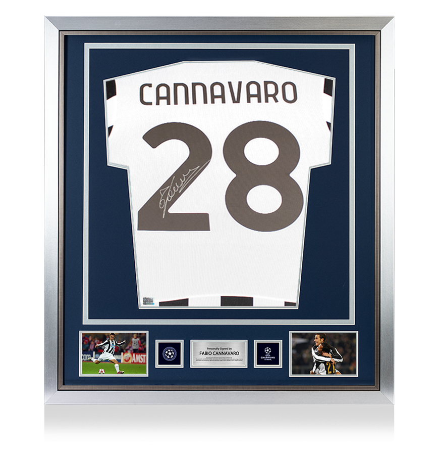 Carte Relique Futera Nostalgia Fabio Cannavaro 04/05 - Match Worn, Signée - Édition Limitée