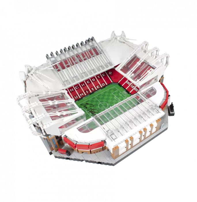 Eric Cantona Signed LEGO® Old Trafford Set