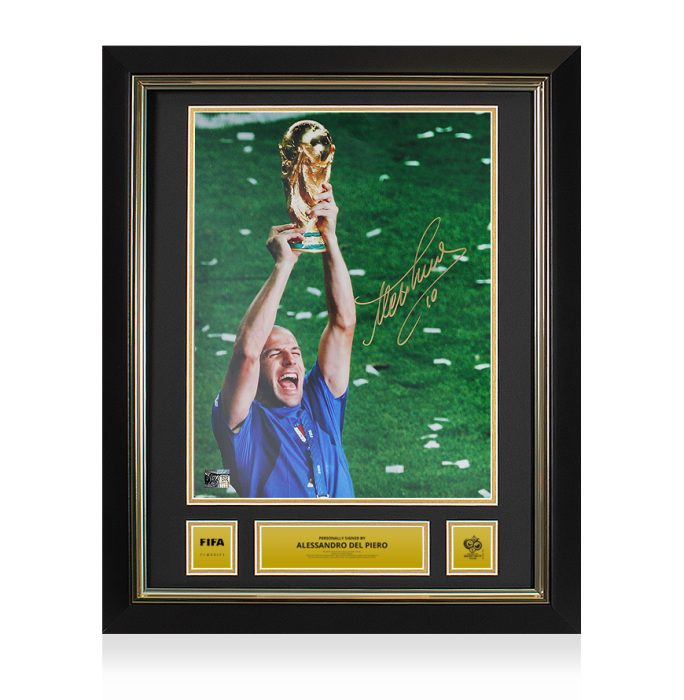 Alessandro Del Piero Official 2006 FIFA World Cup™ Signed and