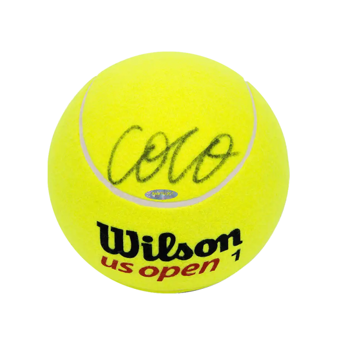 Coco Gauff Signed Large US Open Wilson Tennis Ball