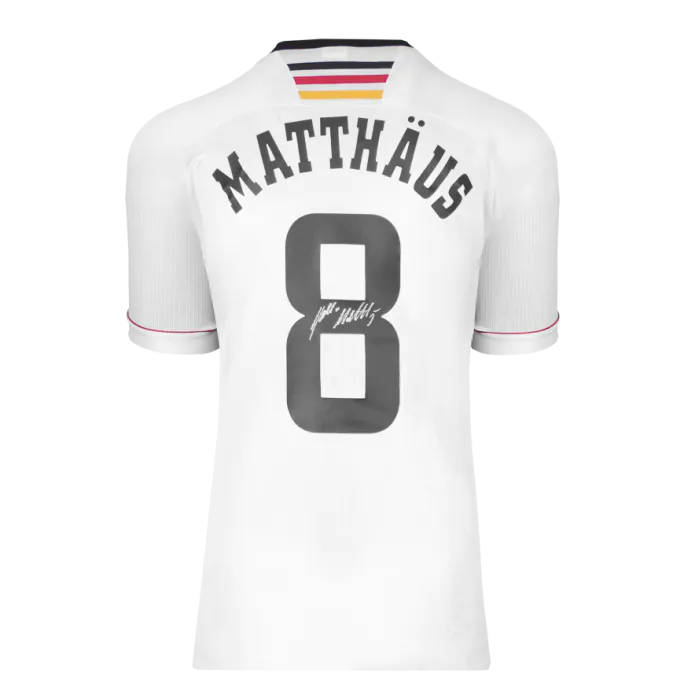 Lothar Matthaus Official 1998 FIFA World Cup™ Back Signed and Hero