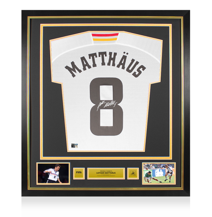 Lothar Matthaus Official 1998 FIFA World Cup™ Back Signed and