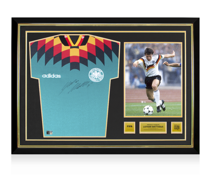 Lothar Matthaus Official 1994 FIFA World Cup™ Front Signed and