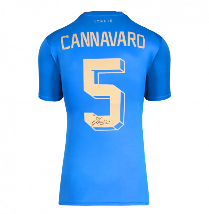 ウェア ITALIA #4 CANNAVARO Cannavaro Italy match shirt