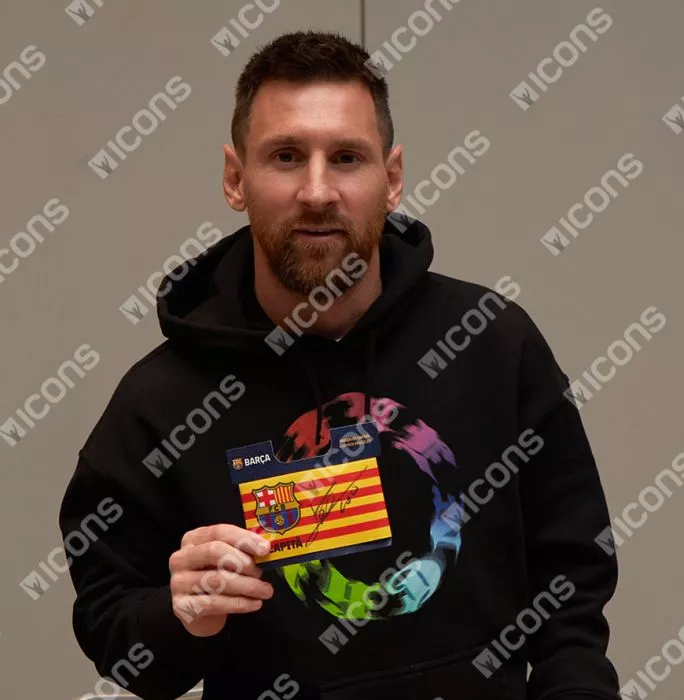 Lionel Messi Official FC Barcelona Signed and Framed Branded