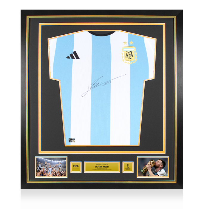 Lionel Messi Official FIFA World Cup™ 2022 Front Official Signed