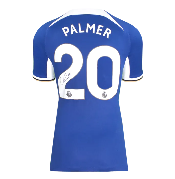 Buy Cole Palmer Back autographed Chelsea 2023-24 Home jersey In