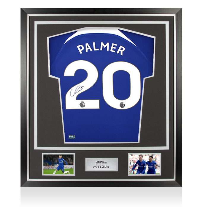 Buy Cole Palmer Back autographed Chelsea 2023-24 Home jersey In