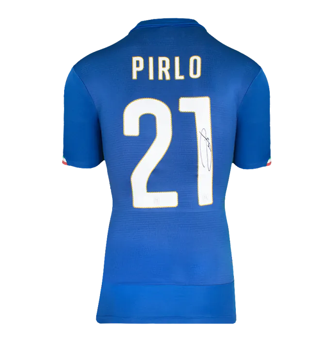 Andrea Pirlo Official 2014 FIFA World Cup™ Back Signed and Hero