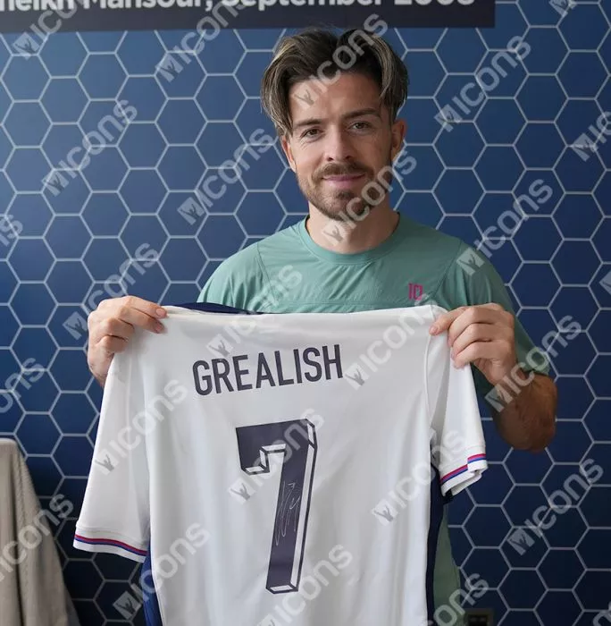 イングランド代表ユニフォーム　Grealish Grealish England 24/25 Home Jersey - SoccerArmor -