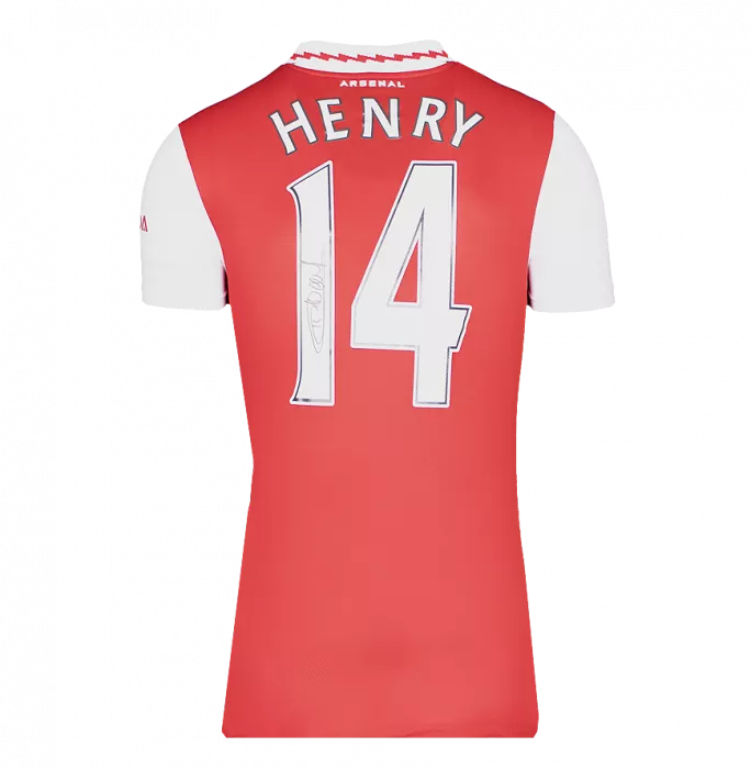 arsenal henry14ユニフォームサイン付き arsenal henry14ユニフォームサイン付き - メルカリ