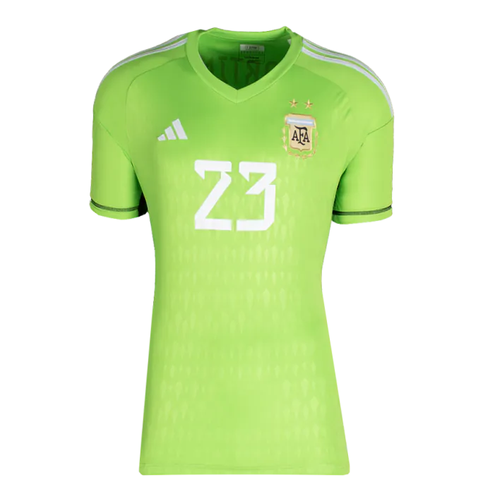 Emiliano Martinez Official 2022 FIFA World Cup™ Back Signed and