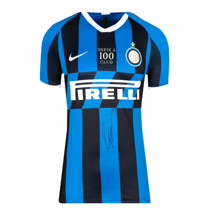 Lautaro Martinez Front Signed Internazionale 2019-20 Home