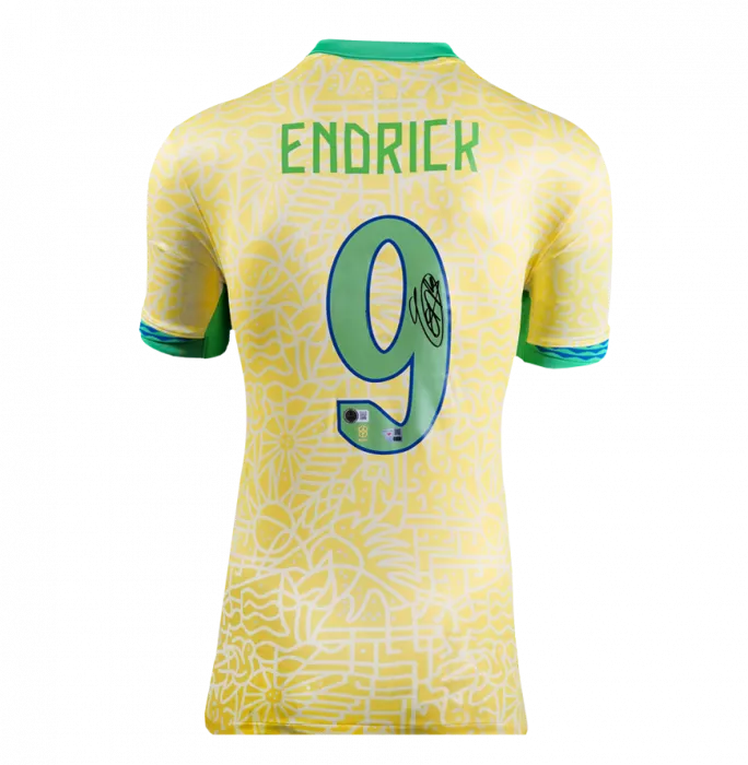 Endrick Official 2026 FIFA World Cup™ Back Signed and Framed