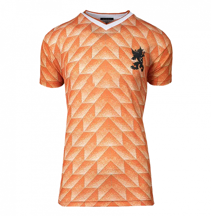Ruud Gullit Back Signed Netherlands 1988 Home Shirt In