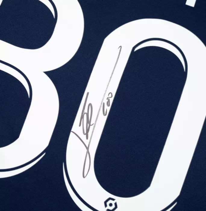 Lionel Messi Back Signed Paris Saint-Germain 2021-22 Home