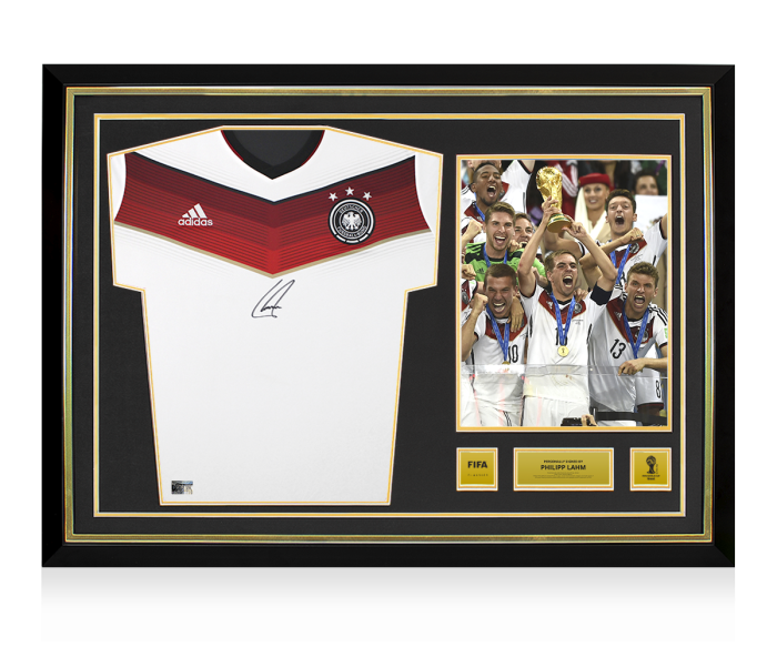 Philipp Lahm Official 2014 FIFA World Cup™ Front Signed and Hero