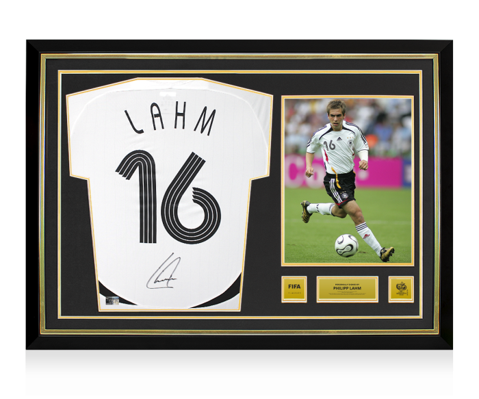 Philipp Lahm Official 2006 FIFA World Cup™ Back Signed and Hero
