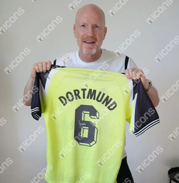 Matthias Sammer Official UEFA Champions League Back Signed and