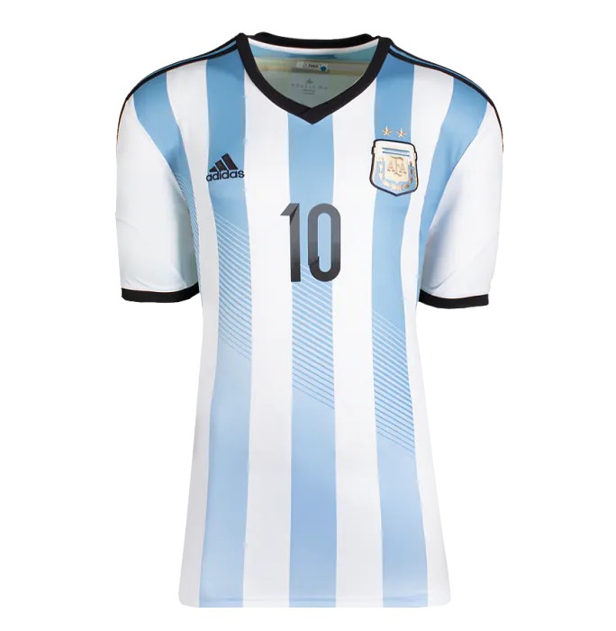 Lionel Messi Official 2014 FIFA World Cup™ Back Signed and Framed