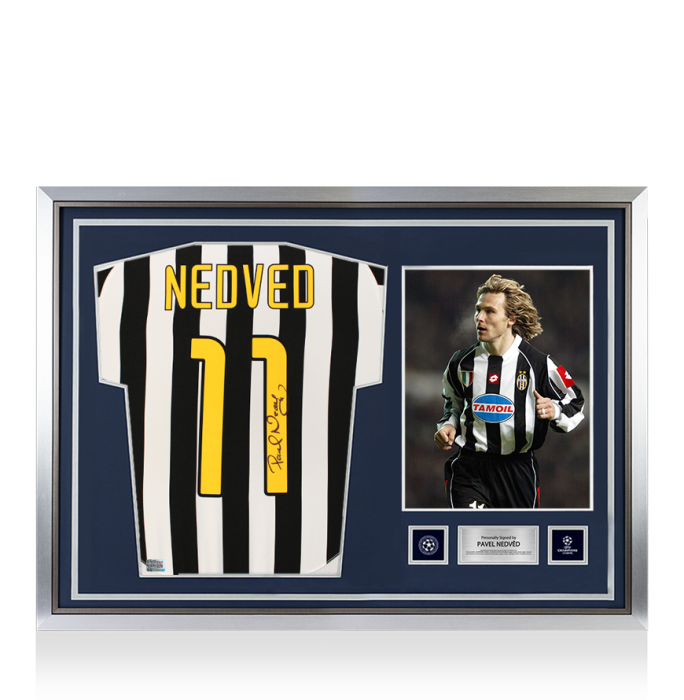 Juventus Pavel Nedved サイン入り写真 i4674uclhf_-
