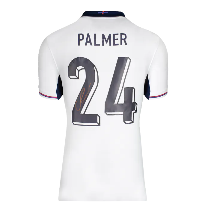 Cole Palmer Official 2026 FIFA World Cup™ Back Signed and Framed