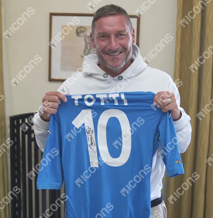 Francesco Totti Official 2002 FIFA World Cup™ Back Signed and