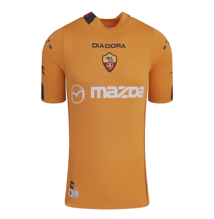 totti様　オーダー品 Francesco Totti Back Signed AS Roma 2003-04 Third Shirt In Hero