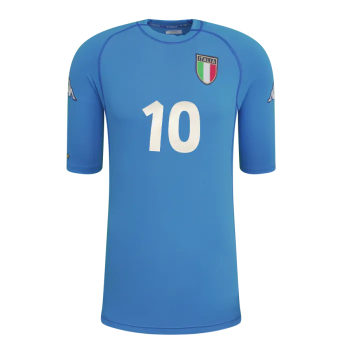 Alessandro Del Piero Back Signed Italy 2000-01 Home Shirt In Hero