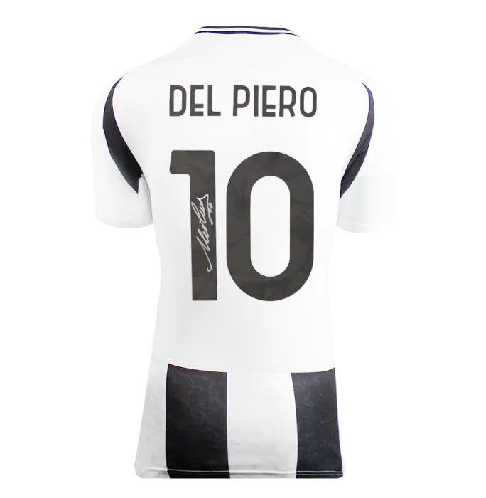 Alessandro Del Piero Official UEFA Champions League Back Signed