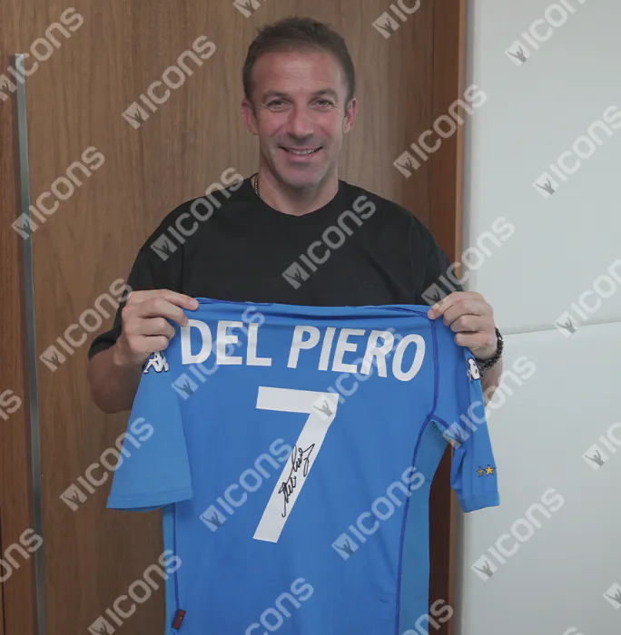Alessandro Del Piero Official 2002 FIFA World Cup™ Back Signed and