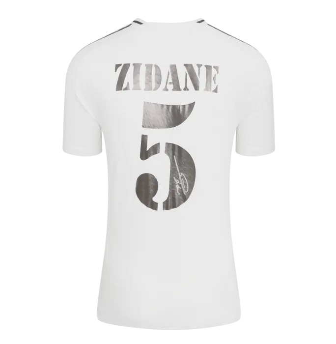 Zinedine Zidane Official UEFA Champions League Back Signed and
