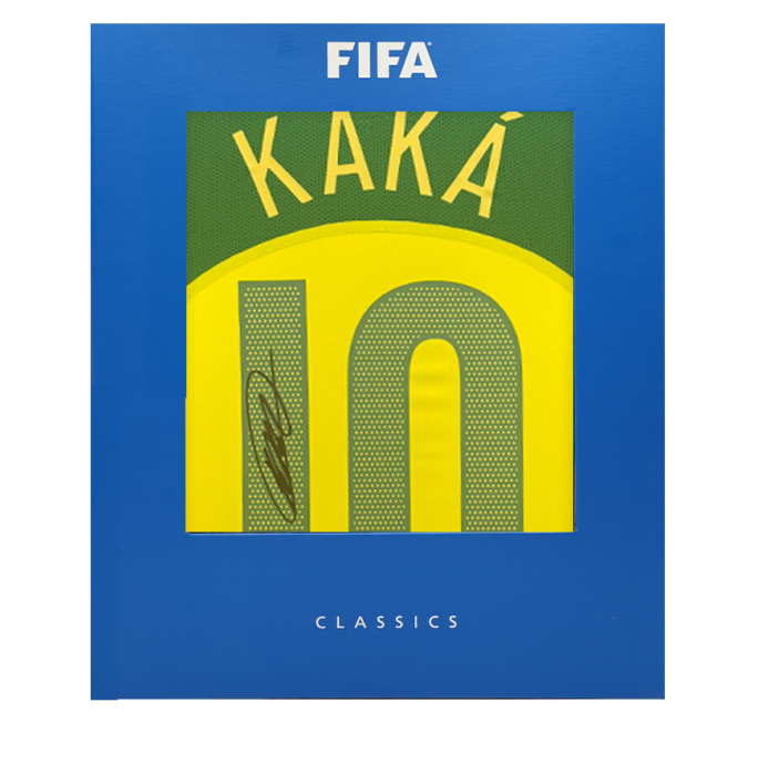 Kaka Official FIFA World Cup™ Back Signed Brazil 2004 Reissue Home