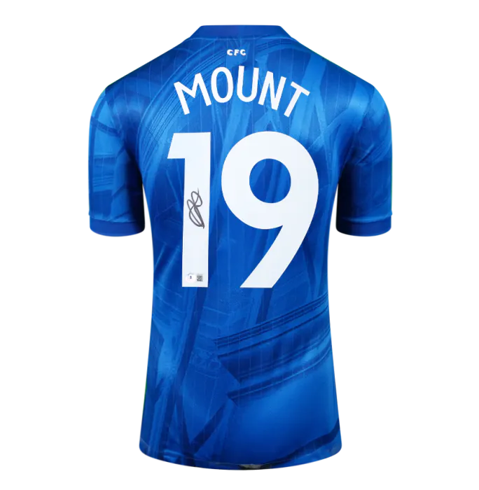 Mason Mount Official Chelsea FC Signed and Framed Chelsea 2025-26