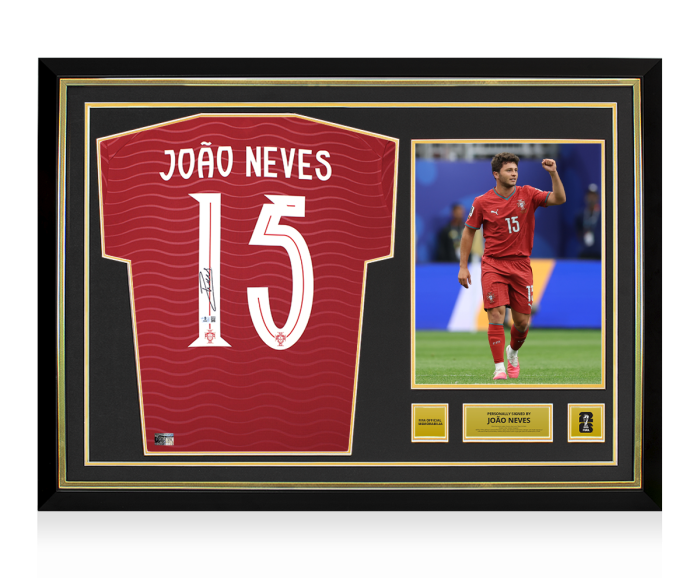 Joao Neves Official FIFA World Cup 2026™ Back Signed and Hero