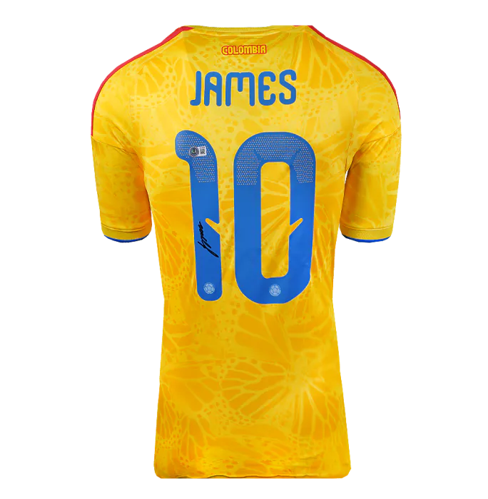 James Rodriguez Signed Colombia Shirt | COA | Icons.com