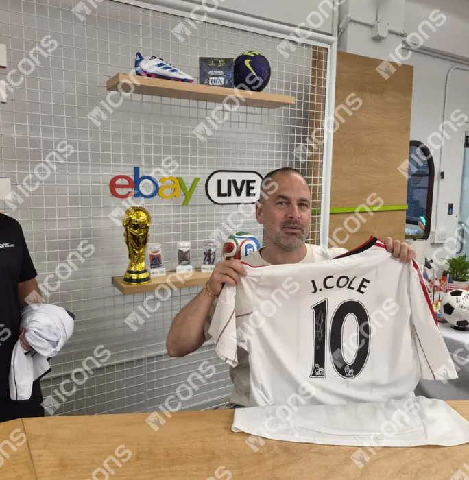 Joe Cole Signed Liverpool 2010-11 Shirt | Hero Frame
