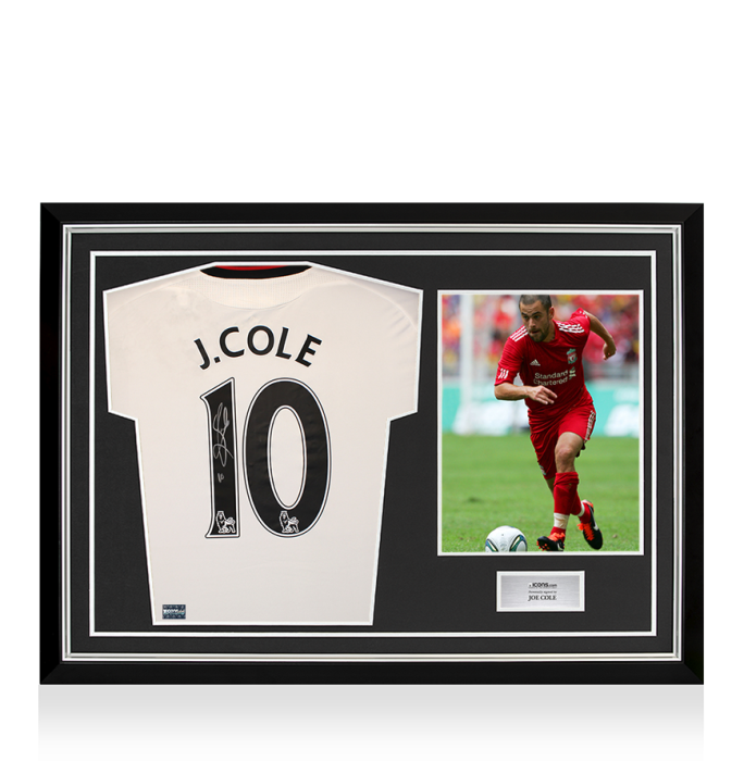 Joe Cole Signed Liverpool 2010-11 Shirt | Hero Frame