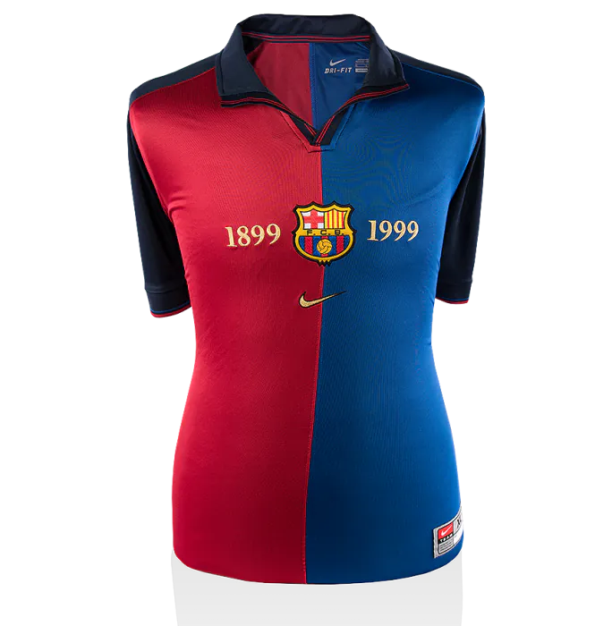 ガソリン税 100周年 FCバルセロナ Rivaldo 1999年記念ユニフォーム L