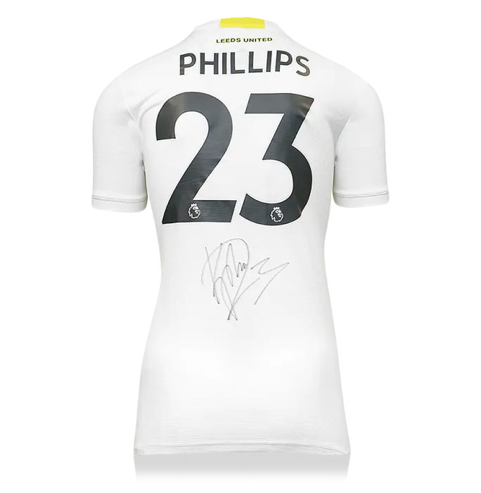 soccer jersey leeds united signed shirt 2021